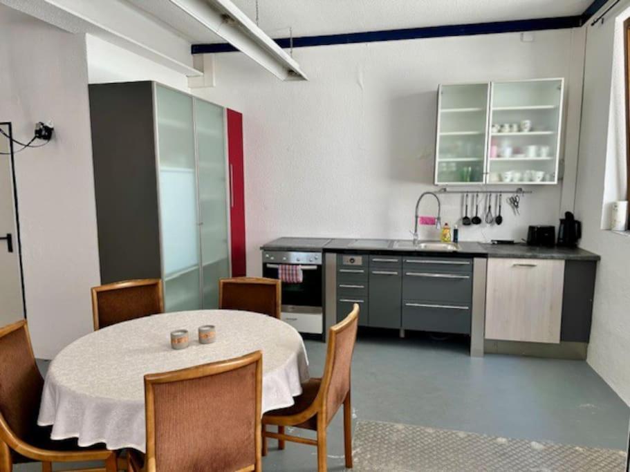 Wohnen In Der Alten Werkstatt Heilbronn Bagian luar foto